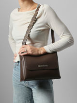 Cross Body Tas Alexia Valentino Bruin alexia VBS5A803-vue-porte